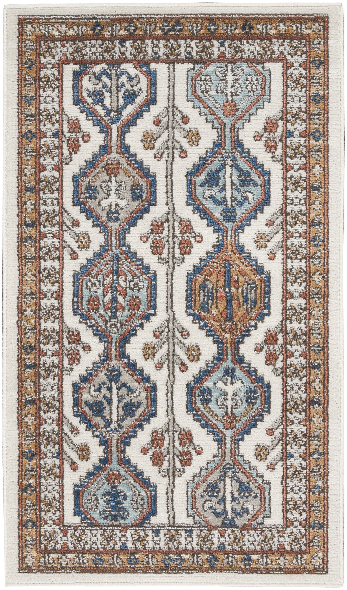 Quarry QUA15 Ivory Multicolor Rug - Rectangle