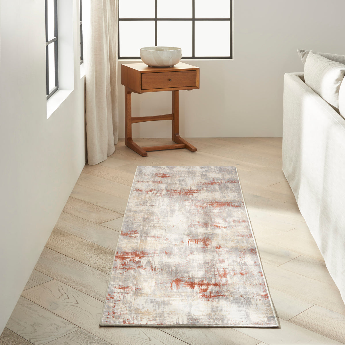 CK950 Rush CK951 Ivory Multicolor Rug - room scene