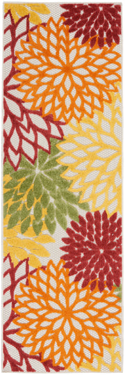 Aloha ALH05 Red Multicolor Rug - Runner