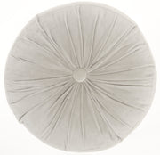 Sofia RC190 Lt Grey 16" x 16" Round Throw Pillows
