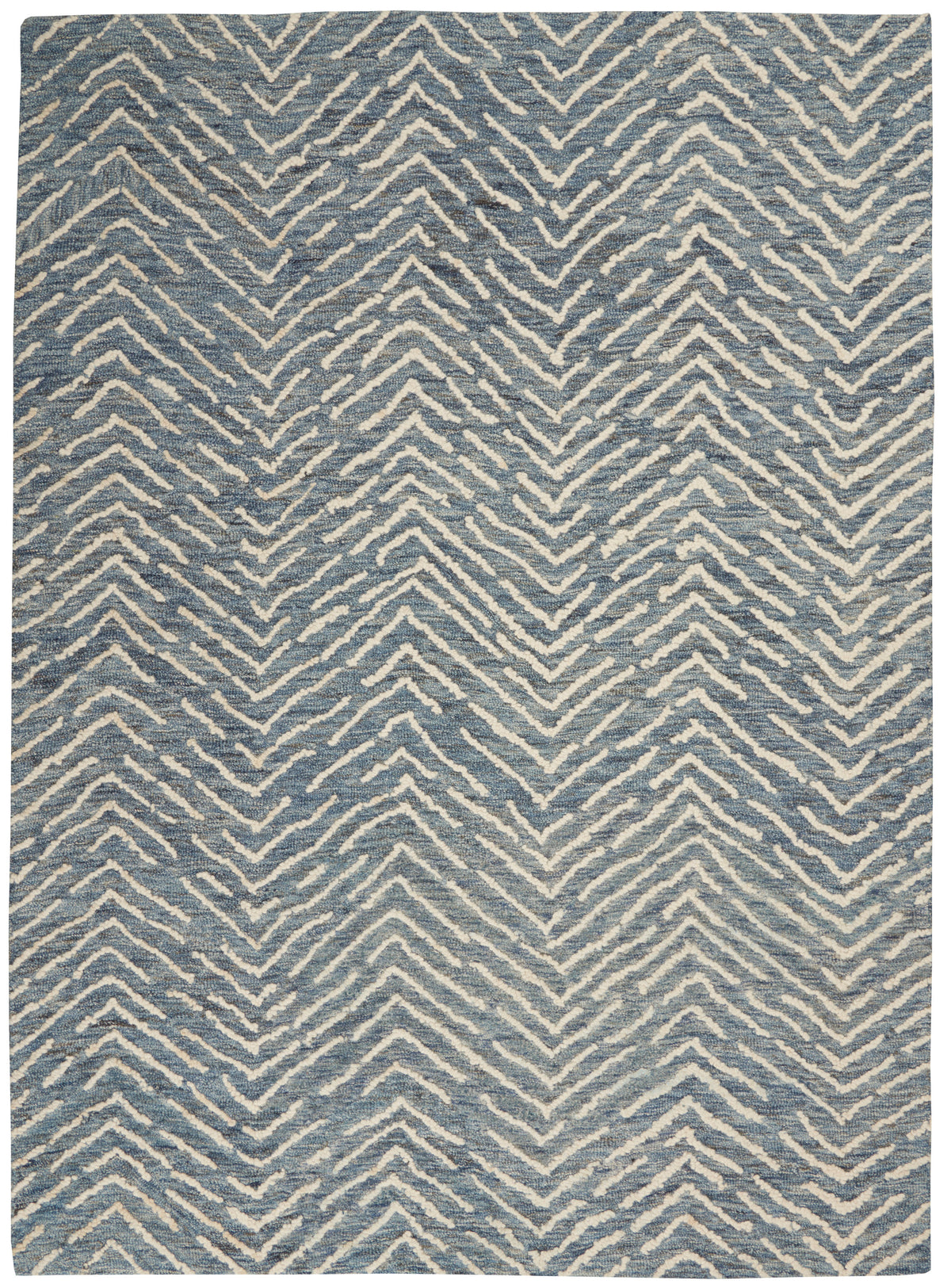 Colorado CLR02 Indigo Ivory Rug - Rectangle