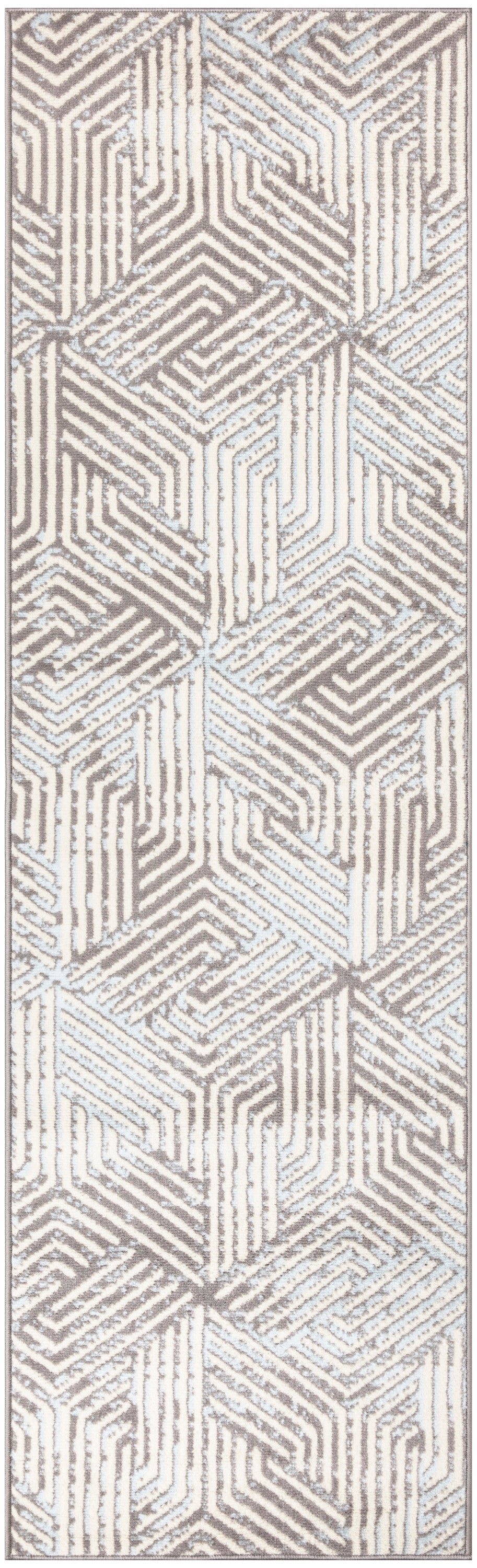 Grafix GRF39 Grey Rug - Runner