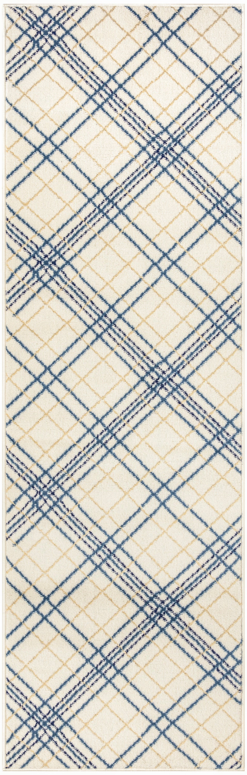 Jubilant JUB20 Ivory Navy Rug - Runner