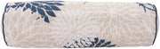 Aloha ALH05H Ivory/Navy 6" x 20" Throw Pillows