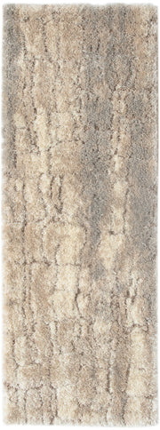 Dreamy Shag DRS09 Ivory Beige Rug - Runner