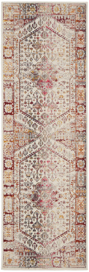 Vintage Kashan VKA08 Ivory Red Rug - Runner