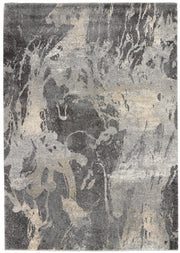 Fusion FSS16 Beige Grey Rug - Rectangle