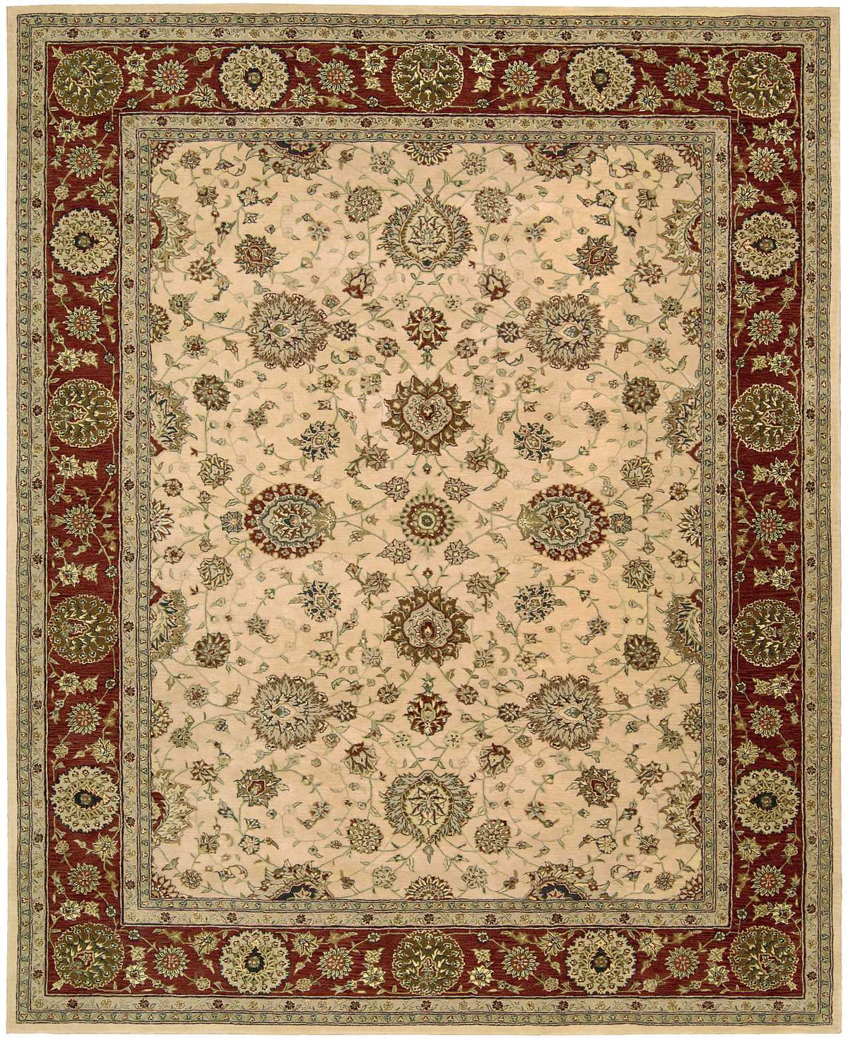 Nourison 2000 2204 Ivory Rug - Rectangle