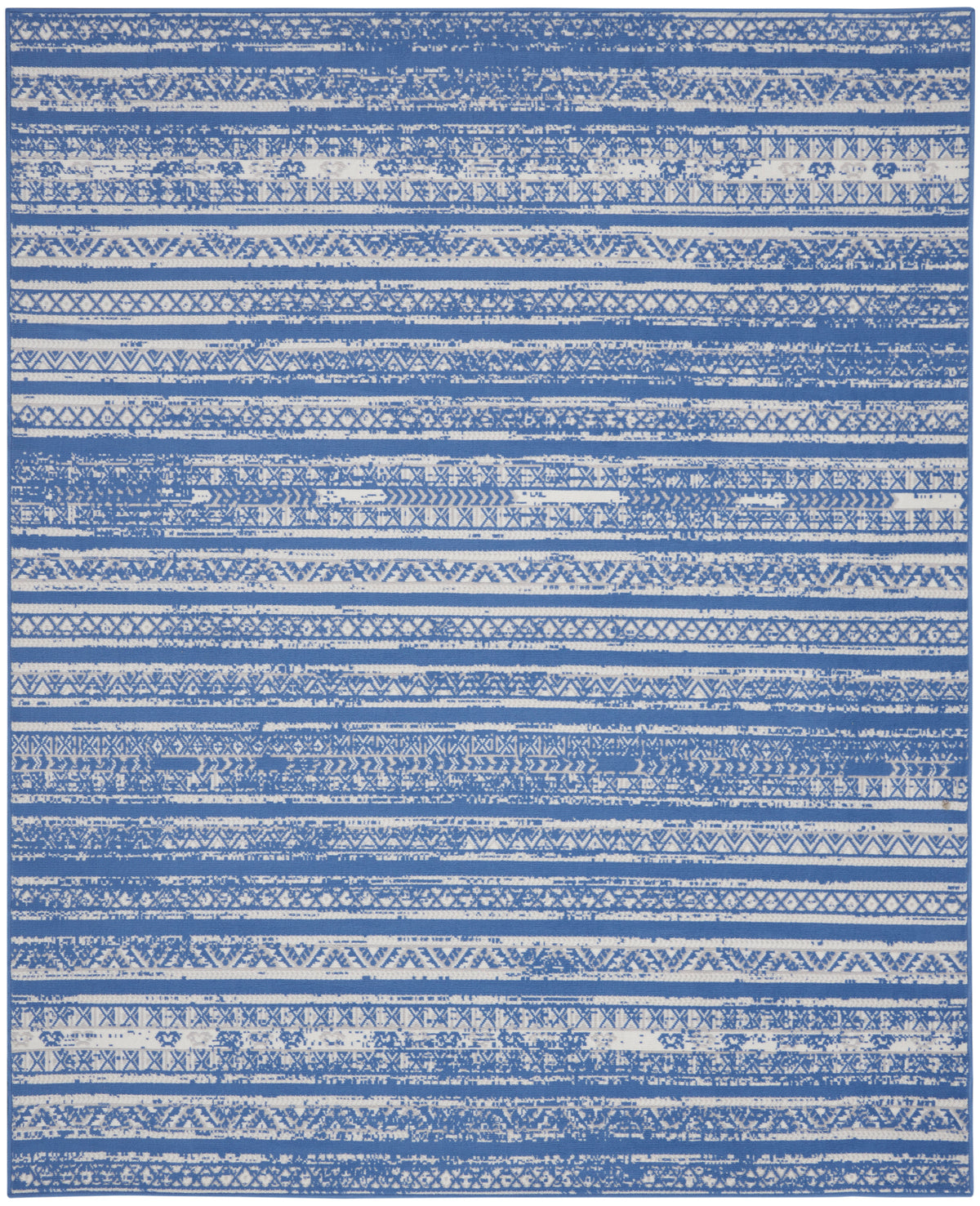Whimsicle WHS16 Light Blue Ivory Rug - Rectangle