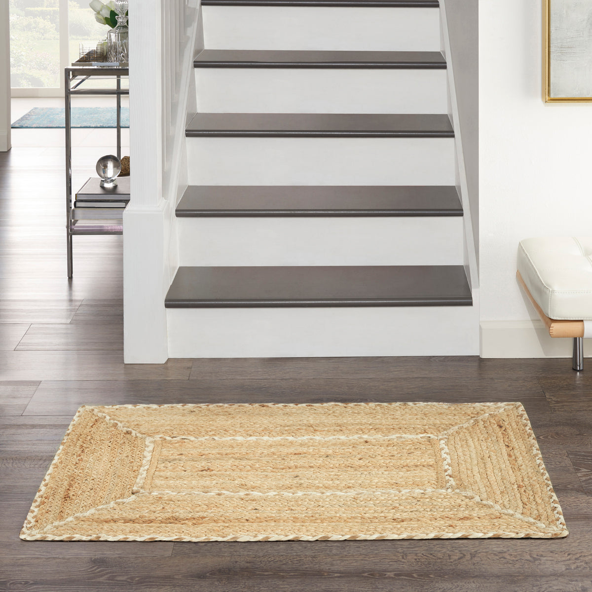 Terrazzo Jute TRJ01 Natural Rug - room scene