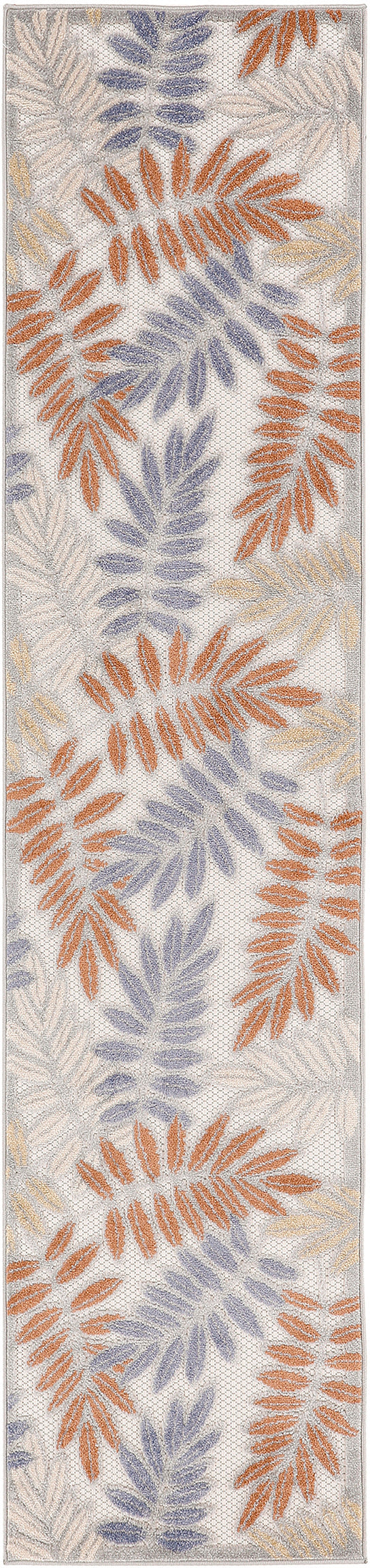 Aloha ALH18 Blue Mocha Rug - Runner