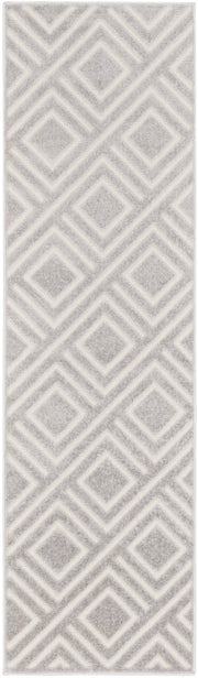 Care Free CAF03 Light Grey Rug - Runner