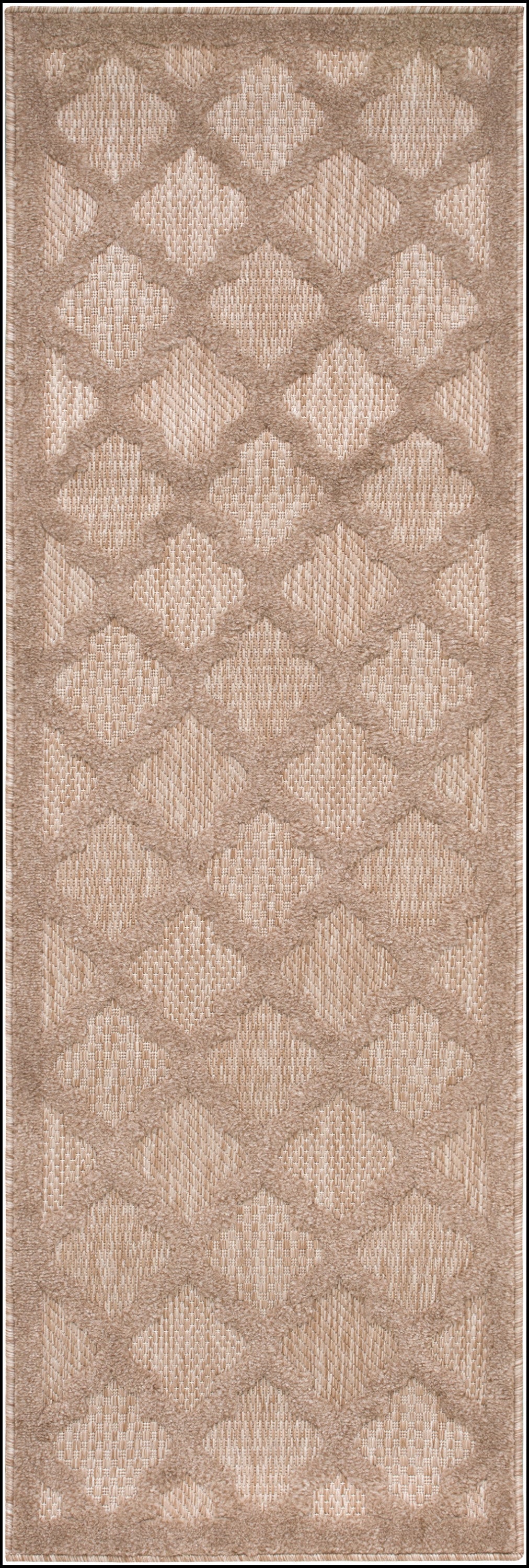 Easy Care NES01 Natural Beige Rug - Runner
