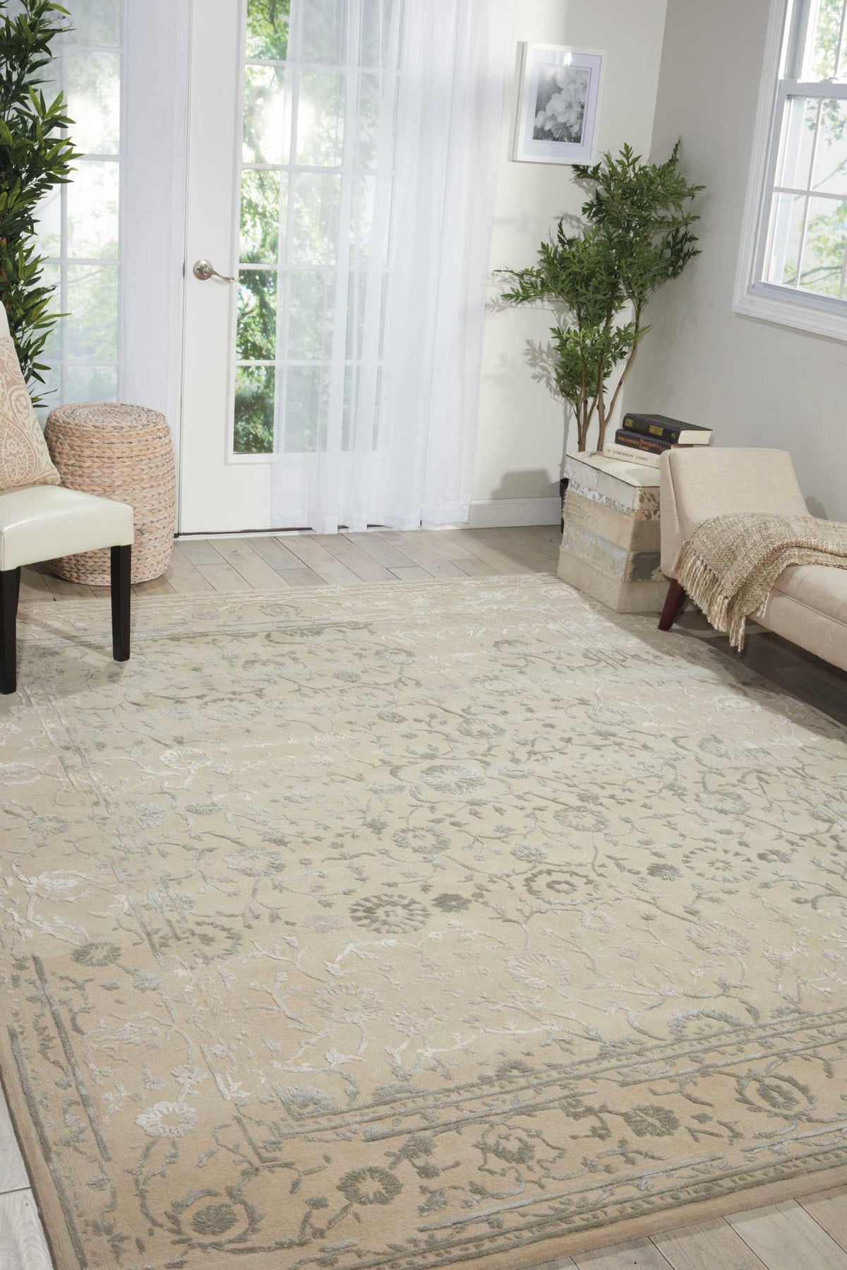 Opaline OPA11 Beige Rug - room scene
