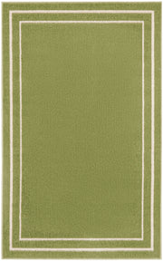 Nourison Essentials NRE02 Green Ivory Rug - Rectangle