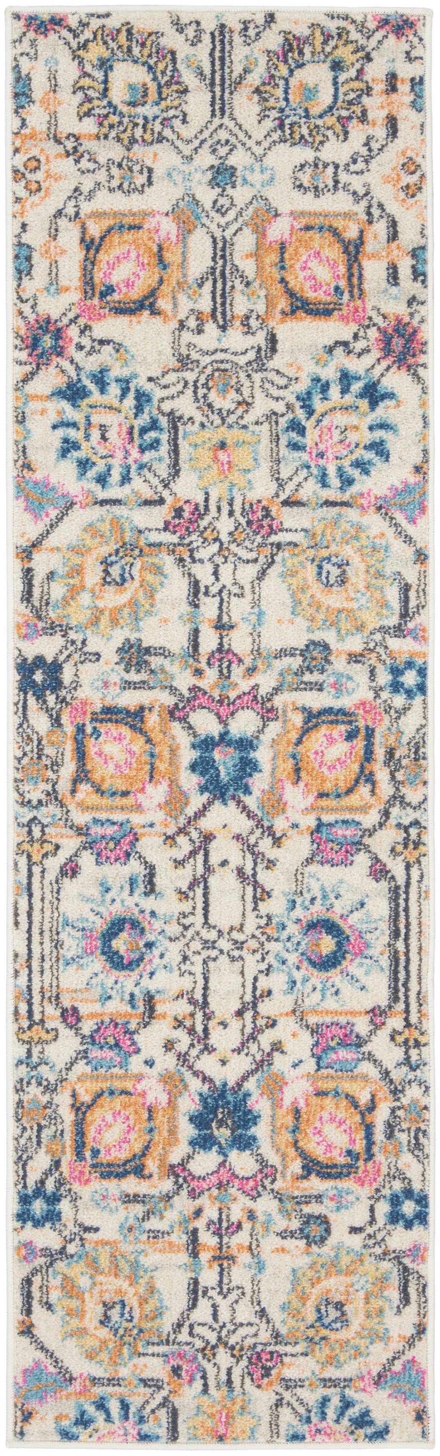 Passion PSN01 Ivory Multicolor Rug - Runner