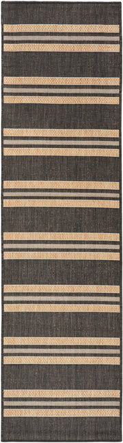 Horizon Indoor/Outdoor HOZ05 Charcoal Rug - Runner