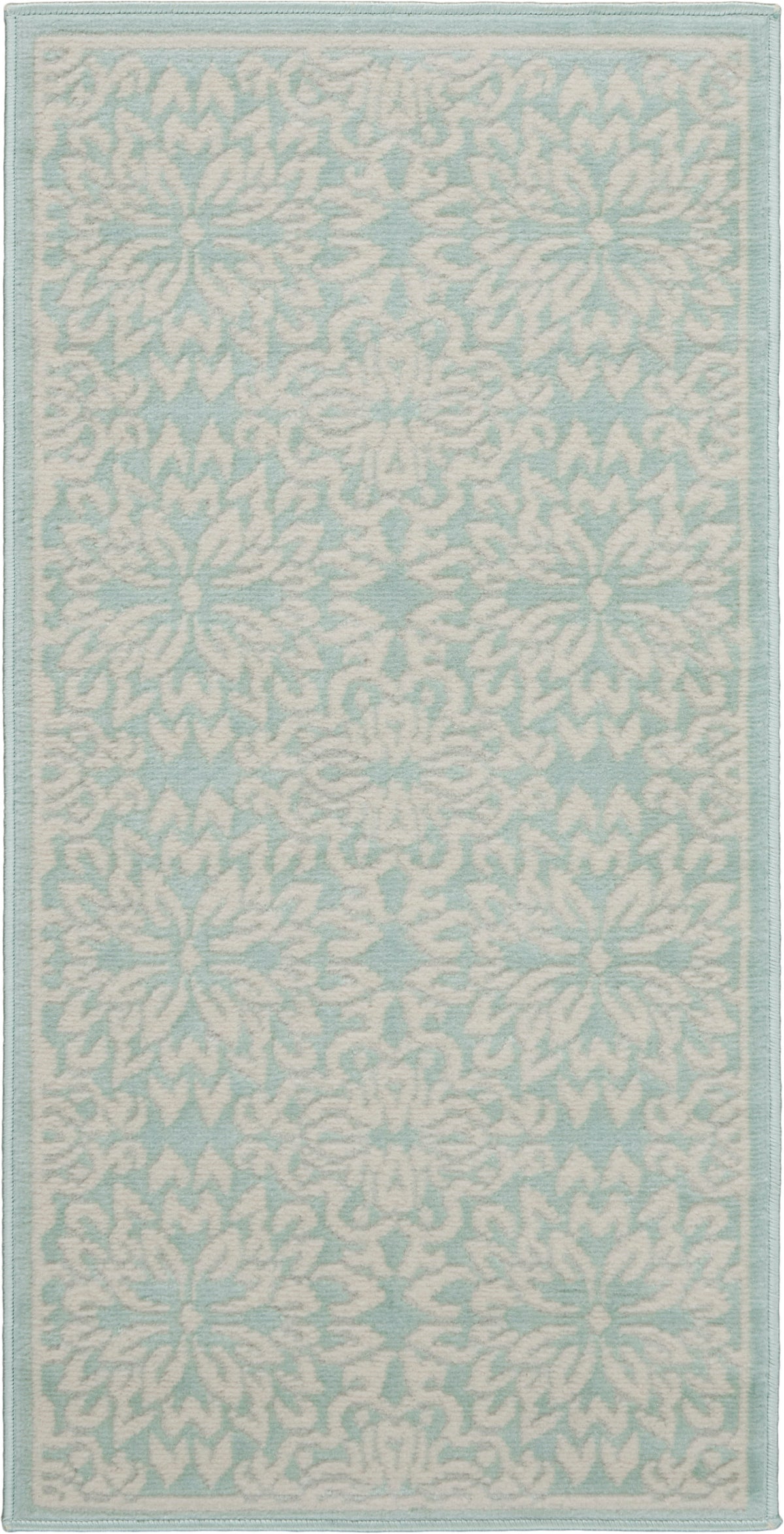 Jubilant JUB06 Ivory Green Rug - Rectangle