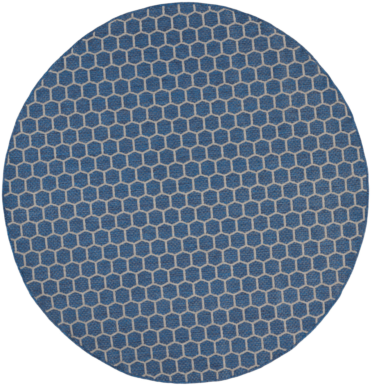 Twist Reversible TWS01 Blue Rug - Round