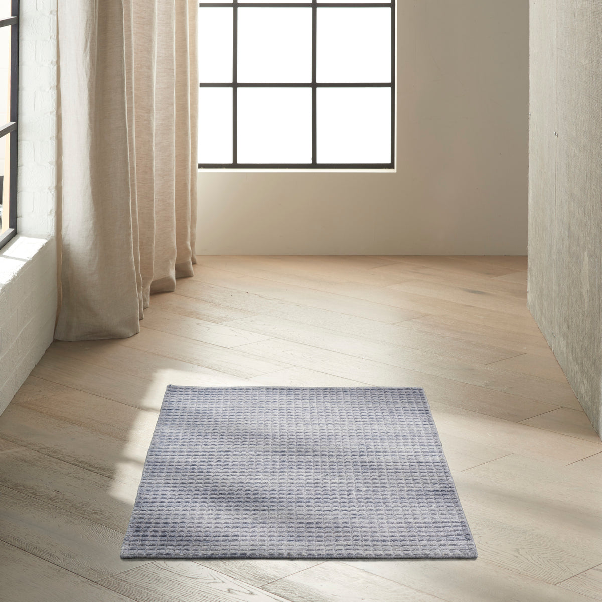 Pretoria CK890 Blue Rug - room scene