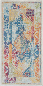 Ankara Global ANR04 Ivory Multicolor Rug - Rectangle