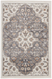 Elation ETN08 Ivory Grey Rug - Rectangle