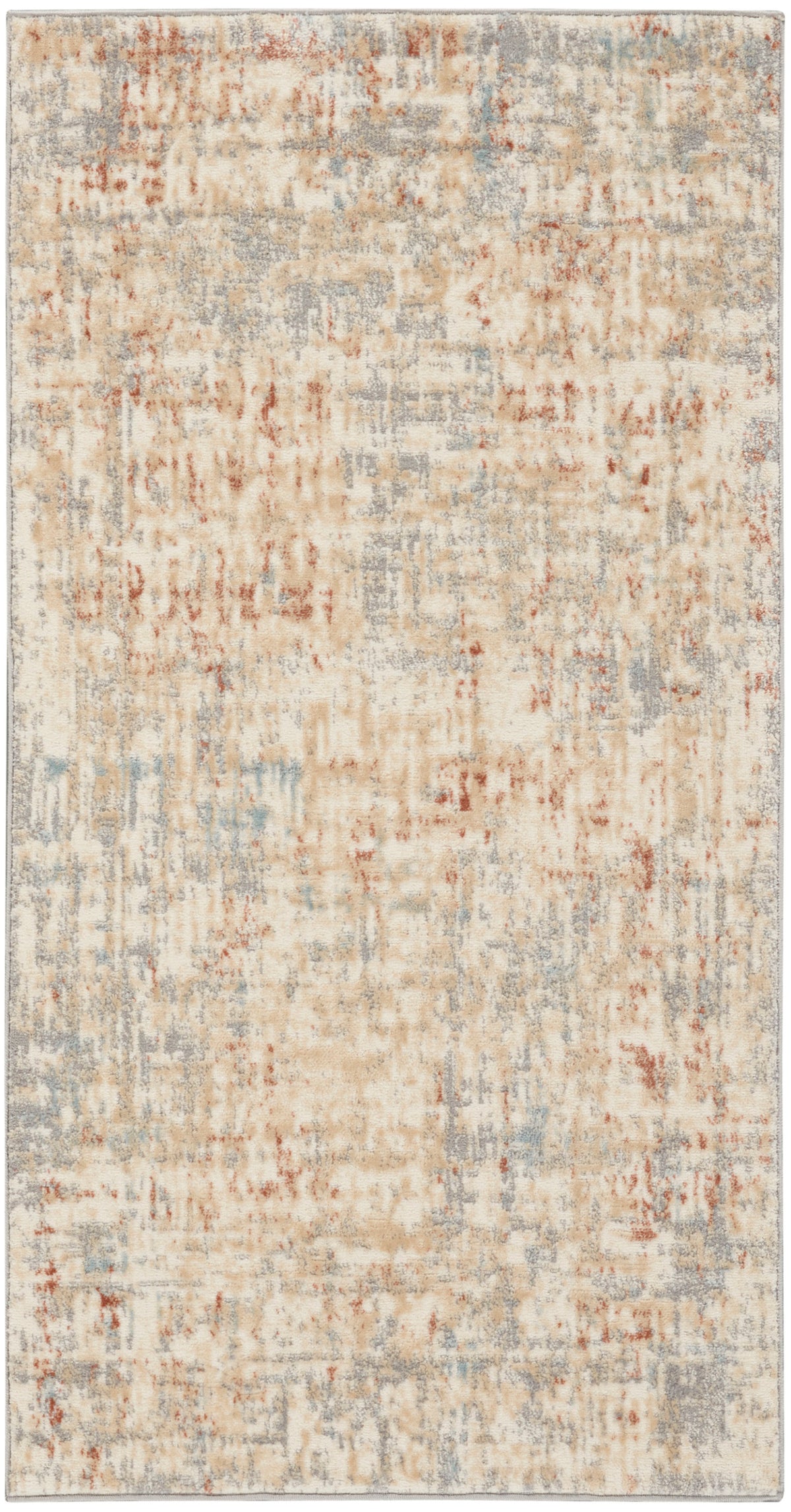 CK005 Enchanting ECH06 Ivory Grey Rug - Rectangle