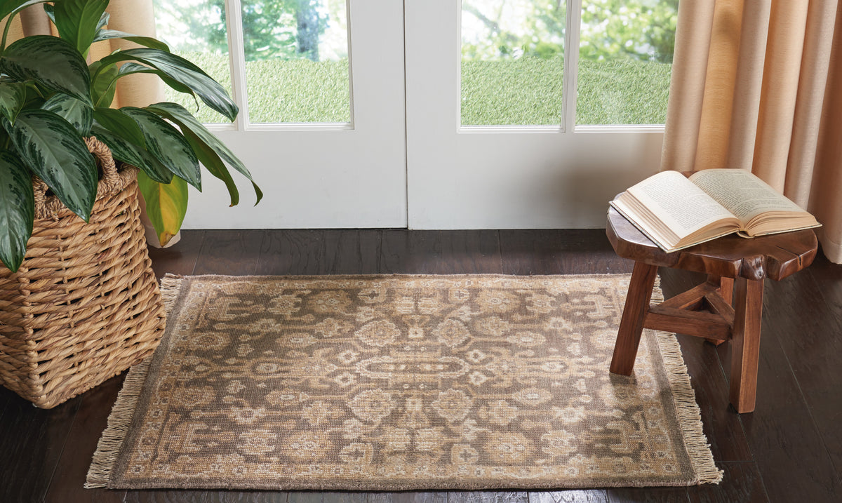 Aldora ALD06 Mocha Rug - room scene