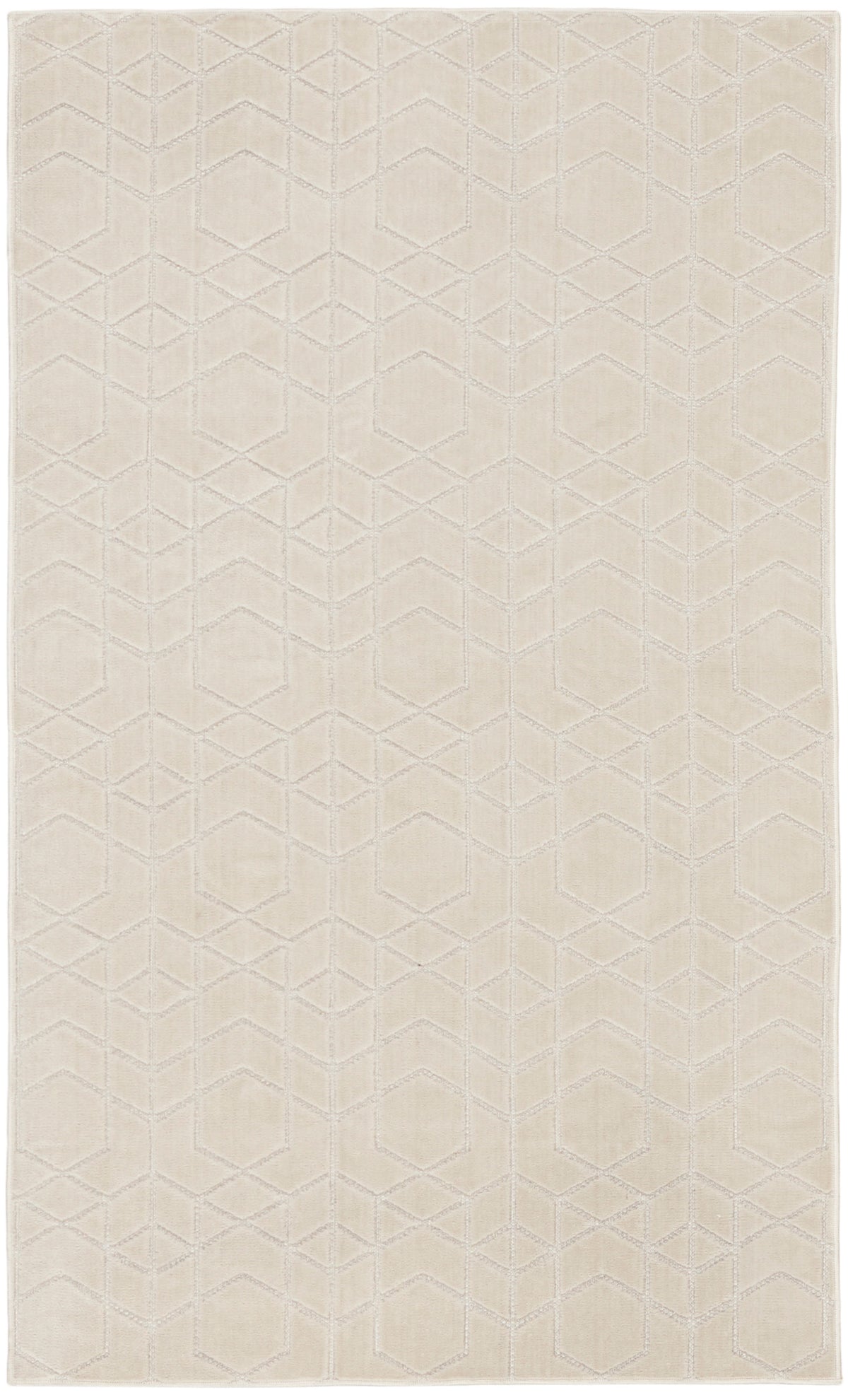Washable Charm WCH01 Ivory Rug - Rectangle