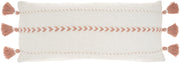 Lifestyle SH037 Blush 12" x 30" Throw Pillows