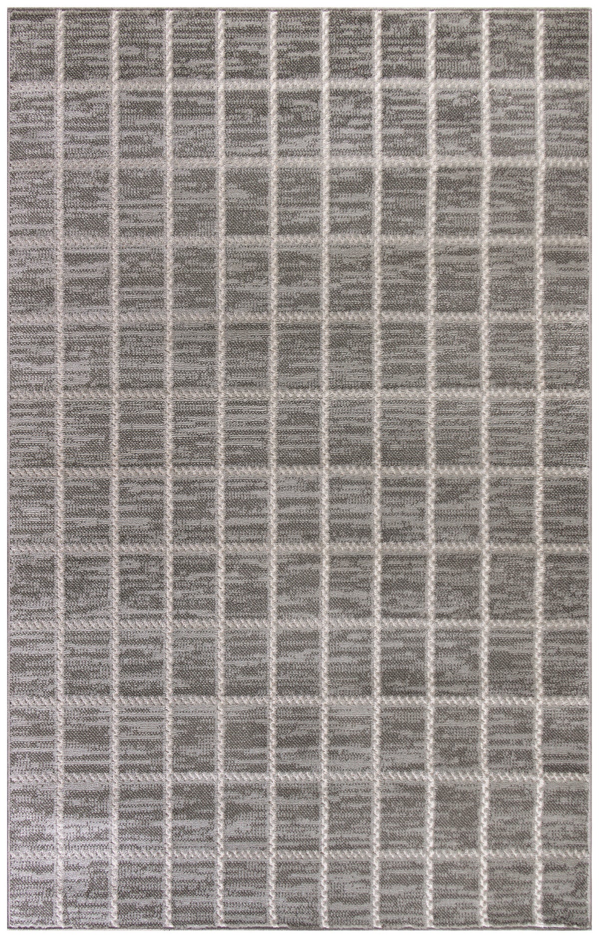 Serenity Home SRH05 Grey Ivory Rug - Rectangle
