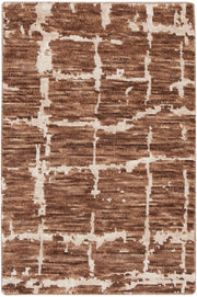Luna LUN02 Mocha Ivory Rug - Rectangle