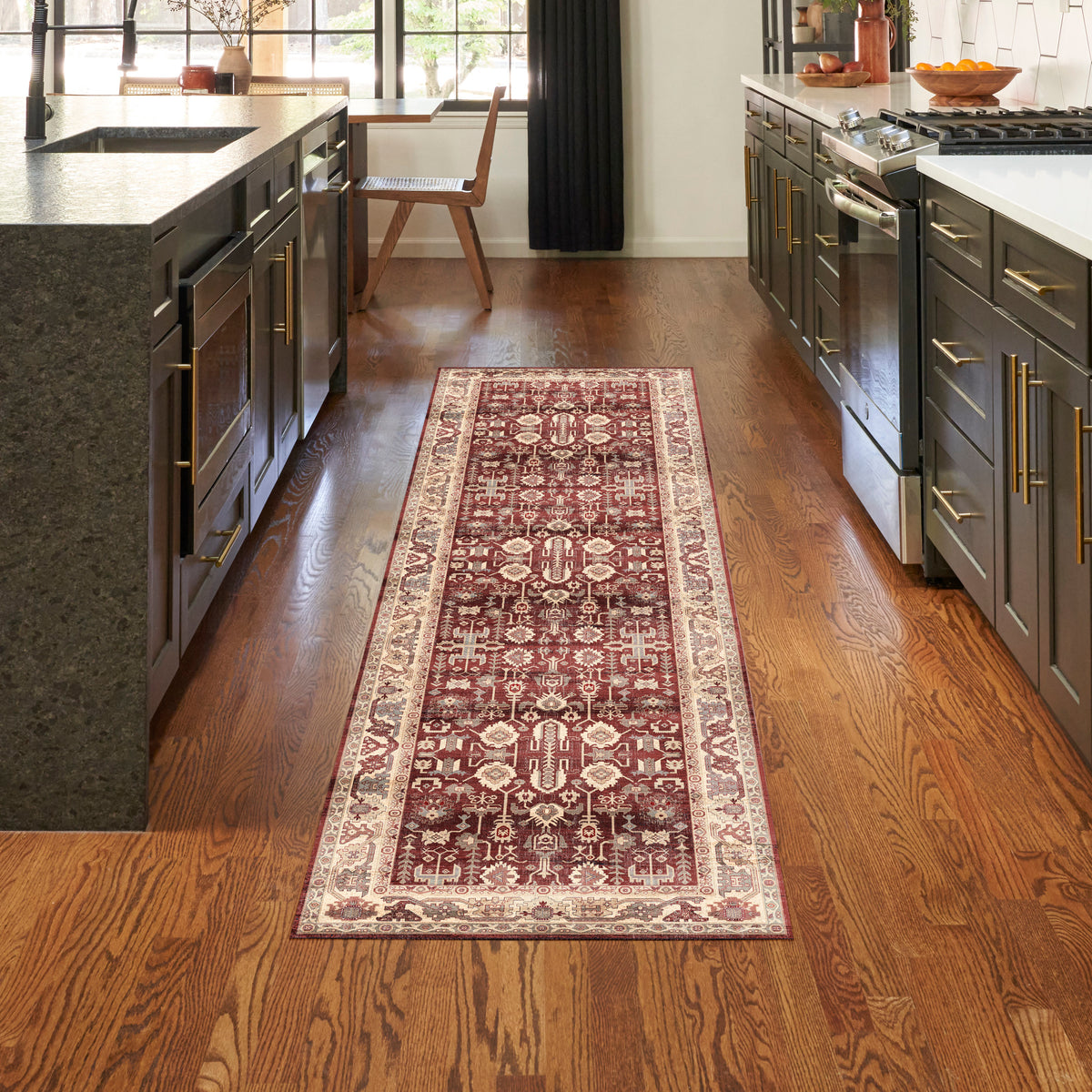 Vintage Home VNH02 Red Rug - room scene