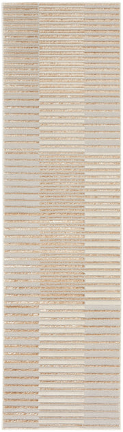 Splash BSK04 Beige Silver Rug - Runner