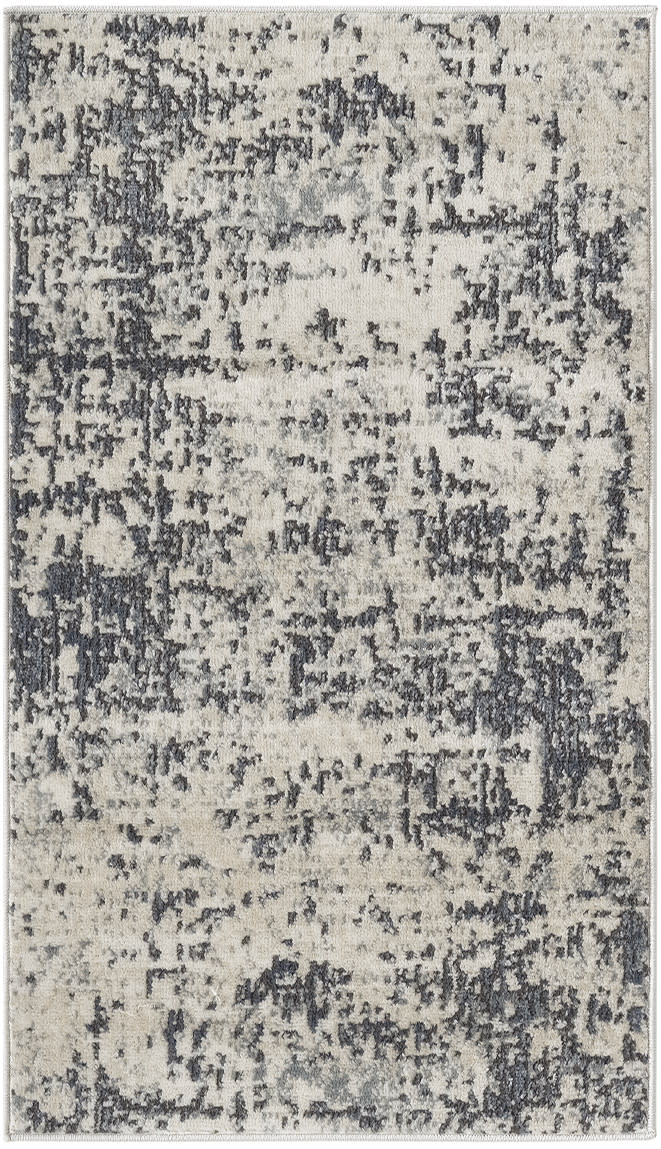 Quarry QUA17 Ivory Grey Rug - Rectangle