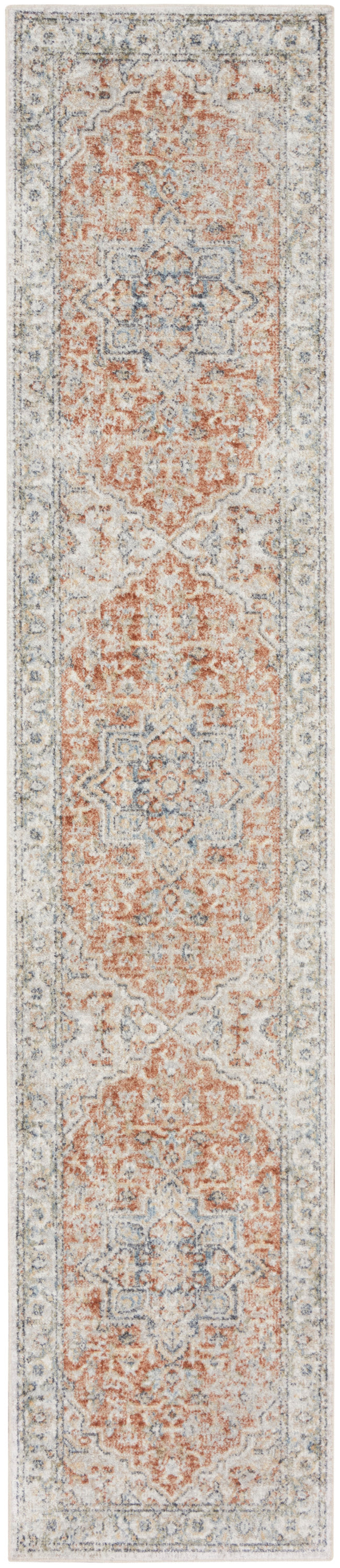 Astra Machine Washable ASW12 Gold Multicolor Rug - Runner