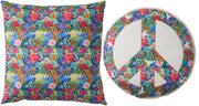 Plush Lines L9035 Multicolor Set of 2 Throw Pillows