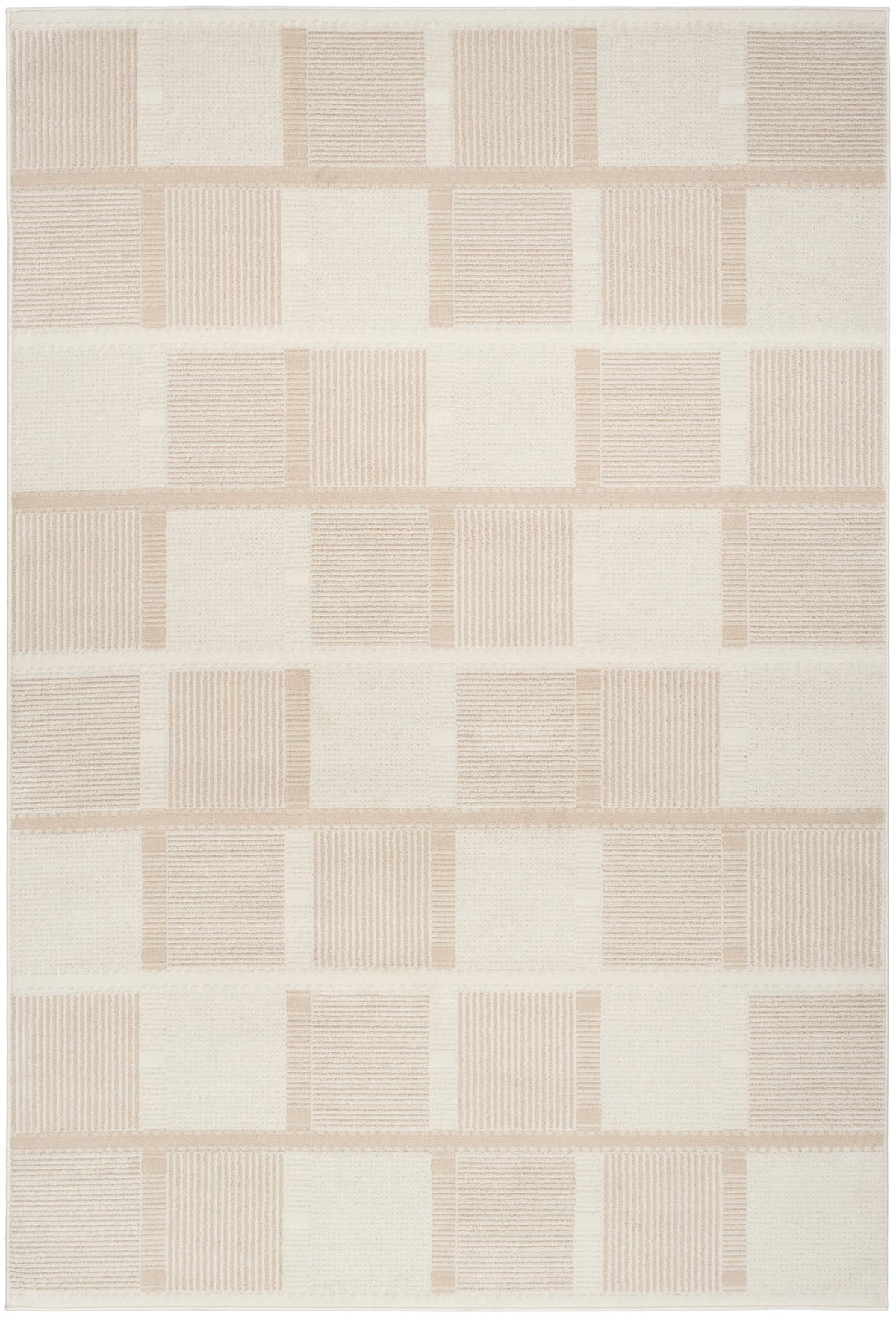 Nordic NRC09 Ivory Taupe Rug - Rectangle