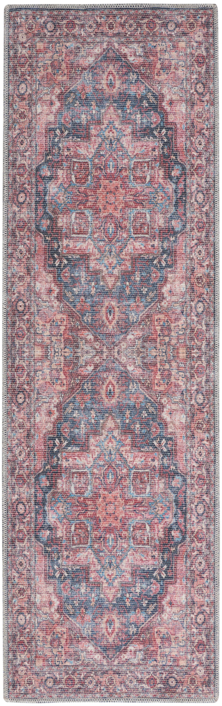 New Concept Washables SR101 Multicolor Rug - Runner