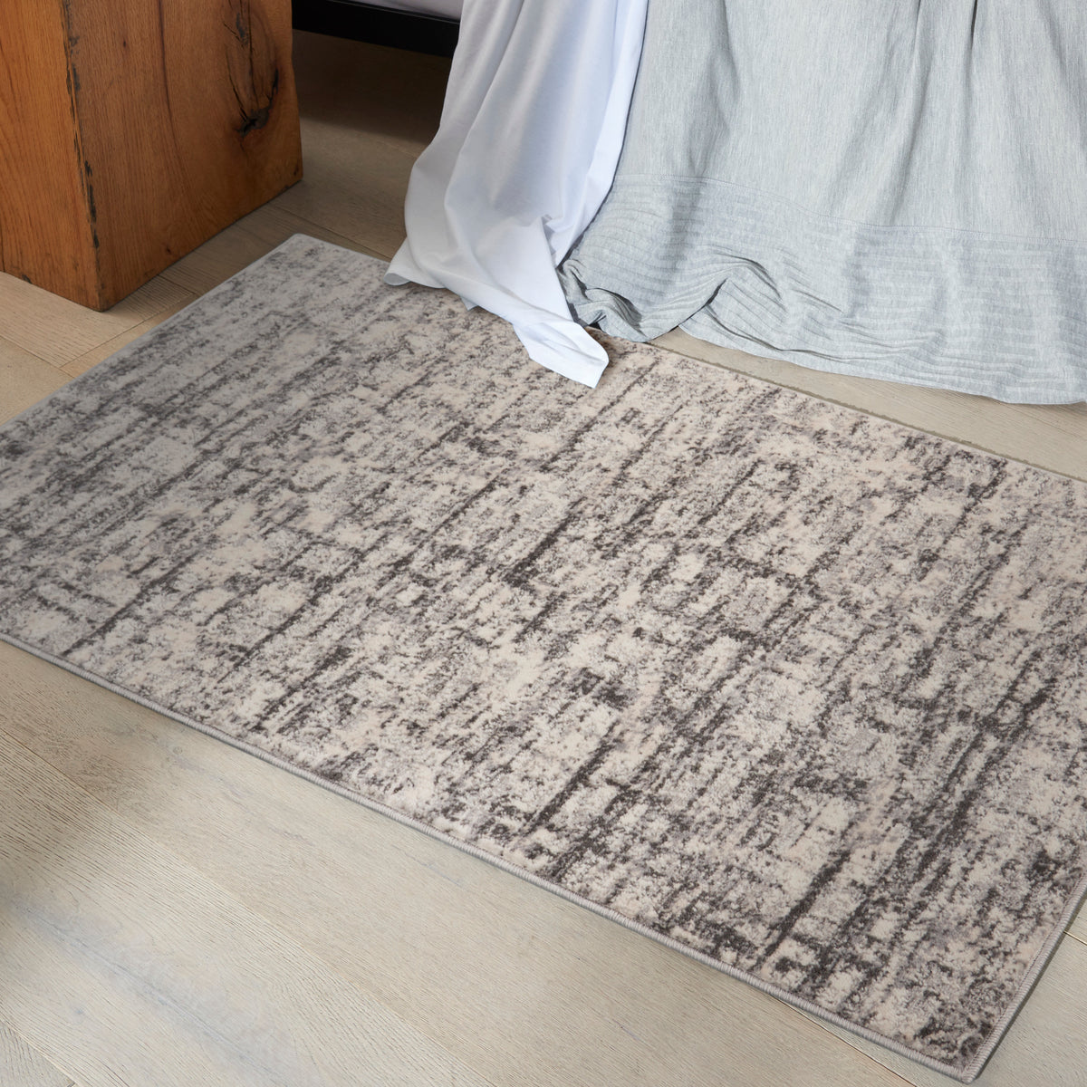 CK950 Rush CK952 Ivory Grey Rug - room scene