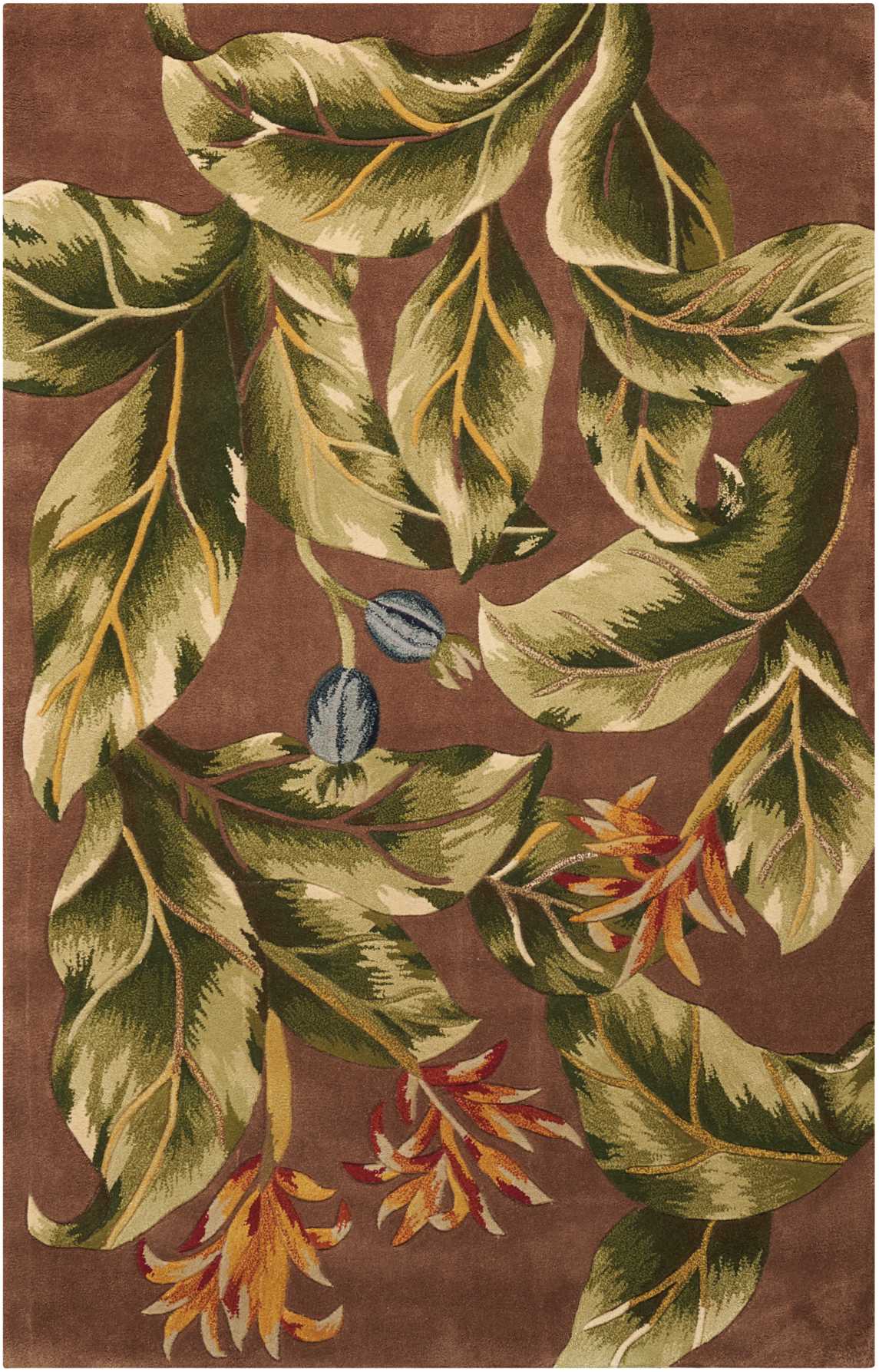 Tropics TS02 Khaki Rug - Rectangle