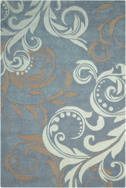 Contour CON09 Silver Rug - Rectangle