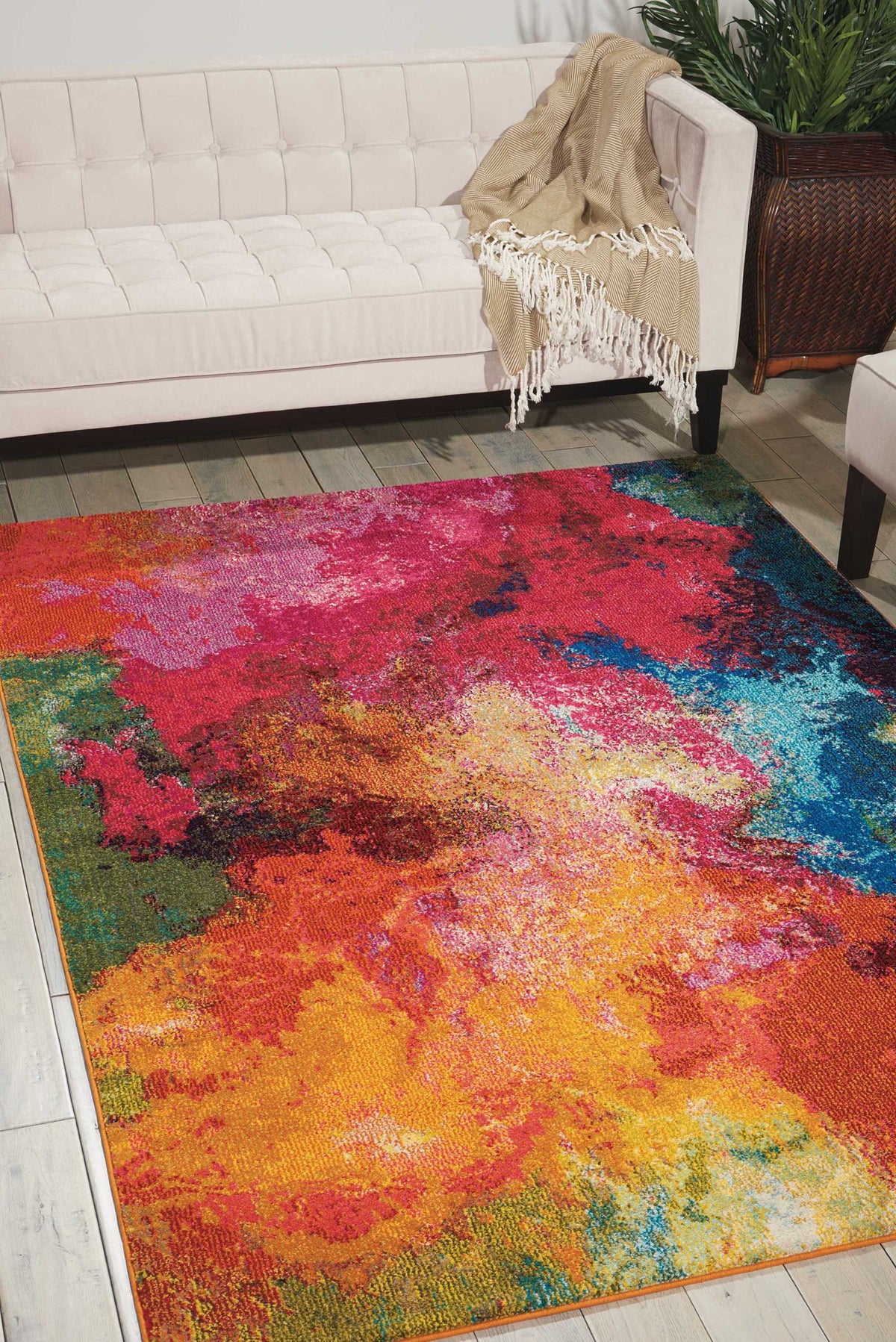 Celestial CES04 Palette Rug - room scene
