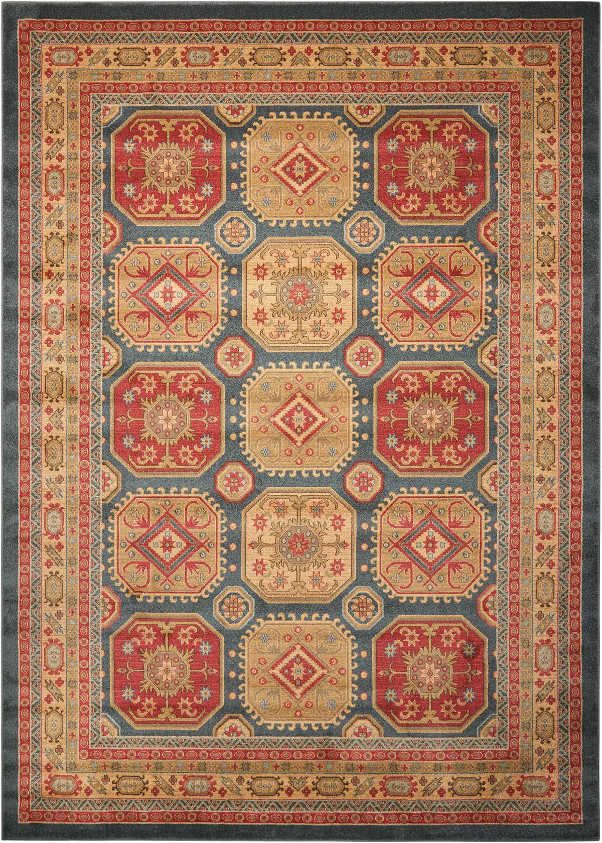 Maymana MYN13 Midnight Rug - Rectangle