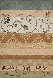 Contour CON10 Green Rug - Rectangle