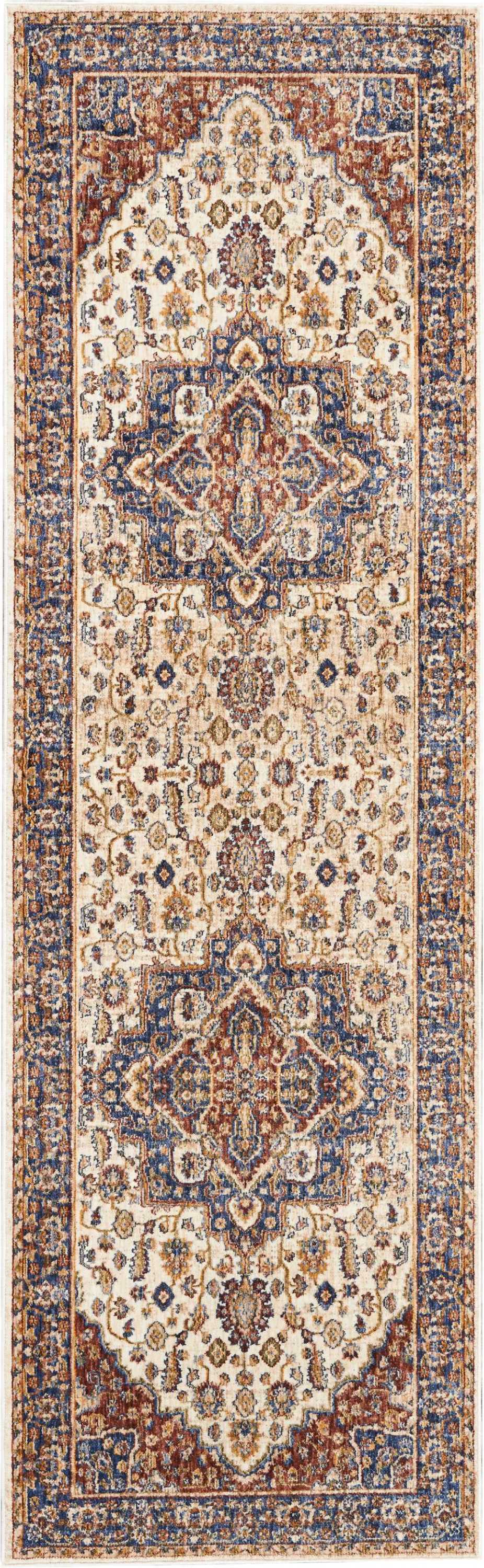 Lagos LAG01 Cream Rug - Runner