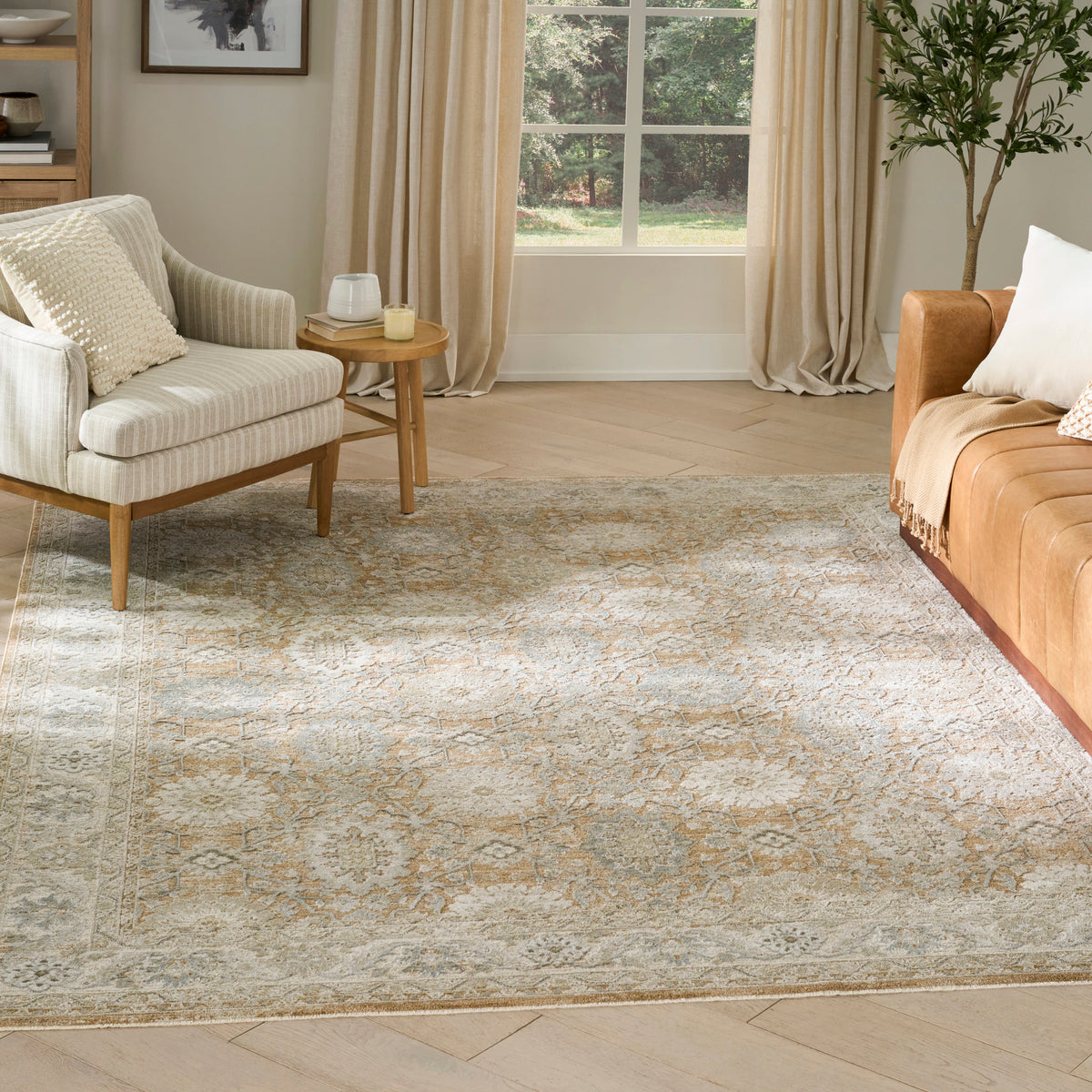 Envy EVV05 Mocha Rug - room scene