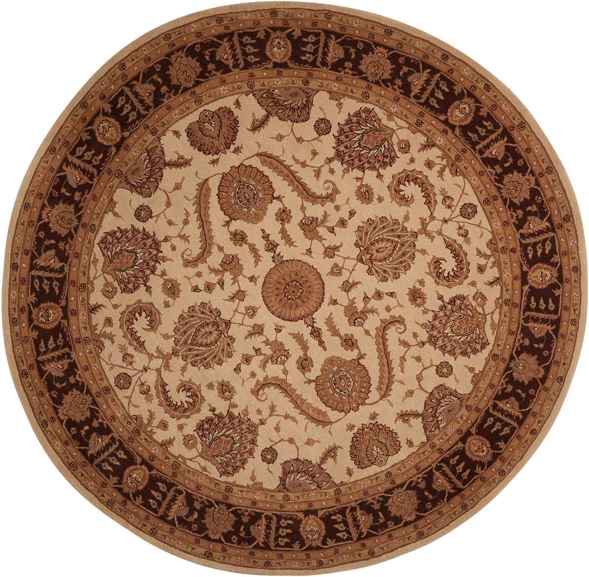 Heritage Hall HE19 Beige Rug - Round