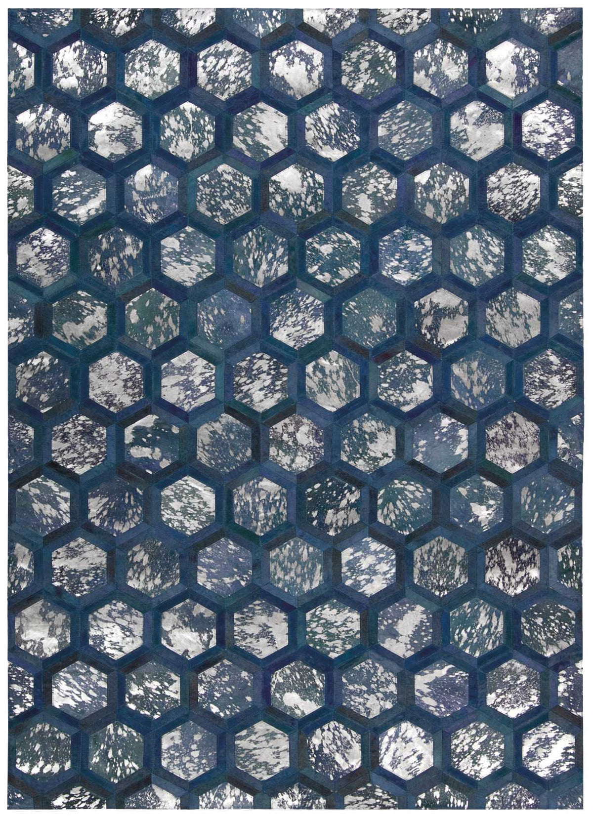 City Chic MA100 Cobalt Rug - room scene
