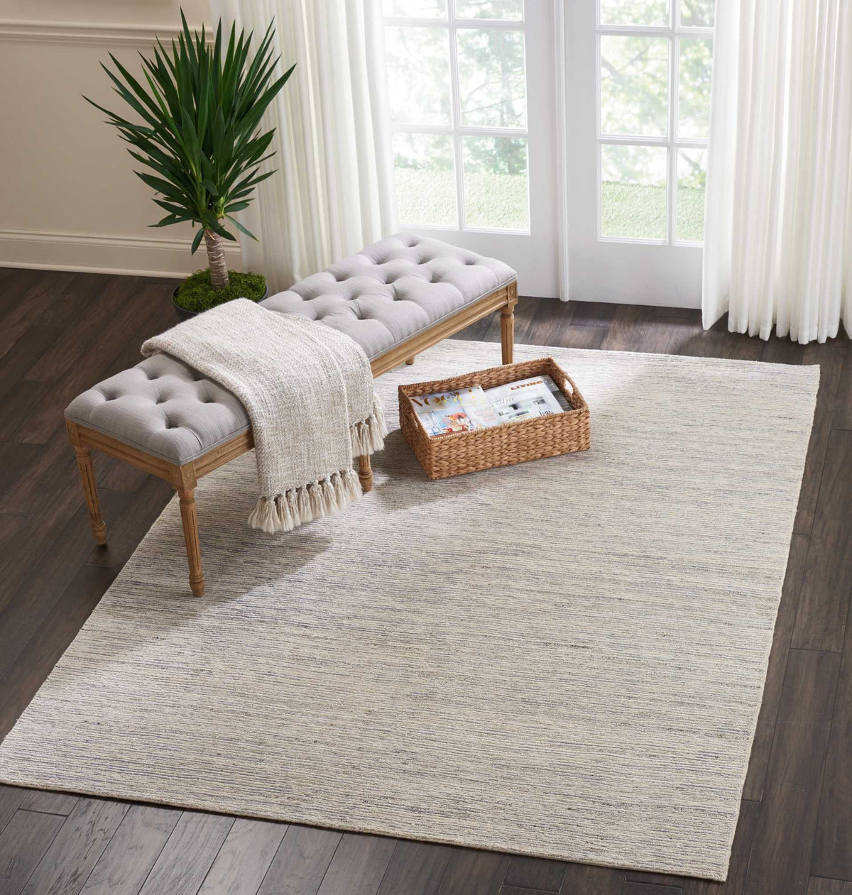 OCEAN OCS01 Shell Rug - room scene